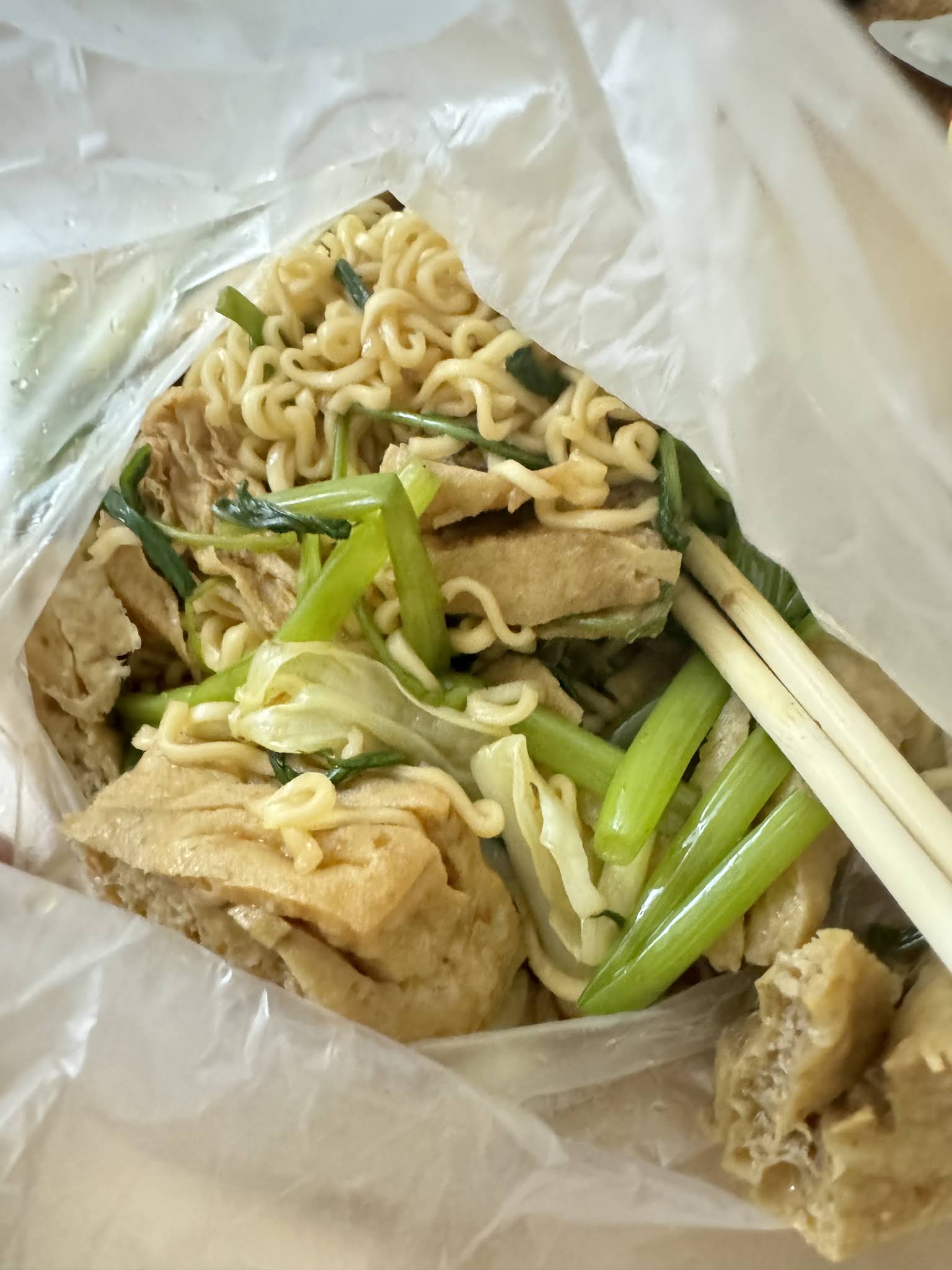 外帶袋裝滷味客人實拍
